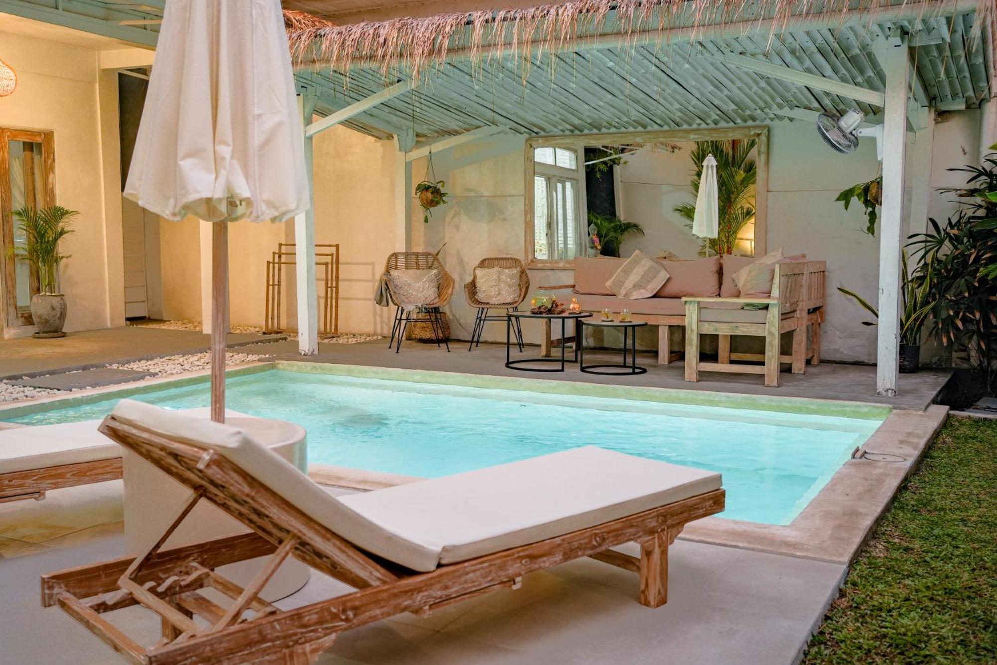 Villa Piece Of Peace Private 3Br With Large Pool And Garden 坎古 外观 照片